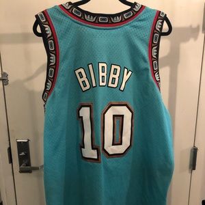 Vintage Mike Bibby Vancouver Grizzlies Jersey